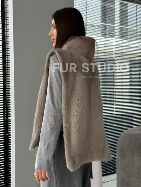 Норковая манишка «весна 2026» - фото 6