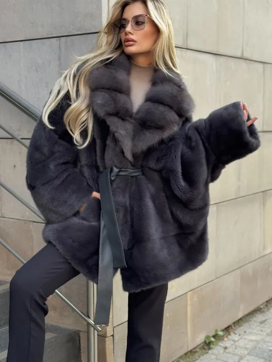 Женская норковая шуба 2026 - фото 2