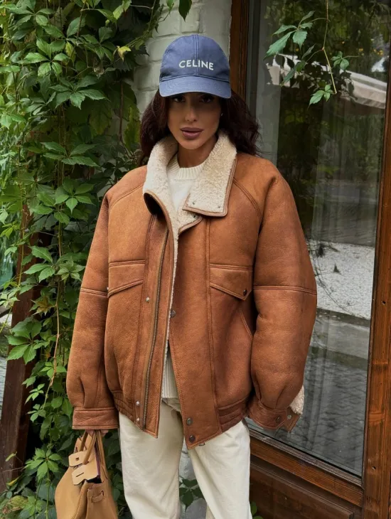 Дубленка женская 2026 - фото 6