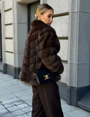 Полушубок из соболя - фото 8