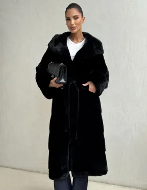 Шуба из американской норки Blackglama - фото 0