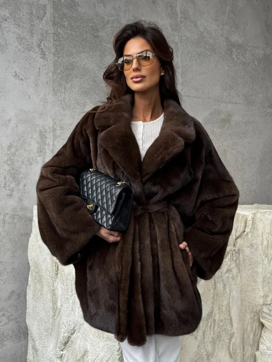 Полушубок норковый 