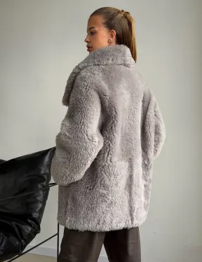 Полушубок из овчины - фото 8