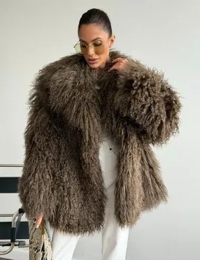 Шуба из лама - фото 10