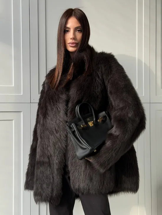 Женская дубленка из тосканы - фото 8